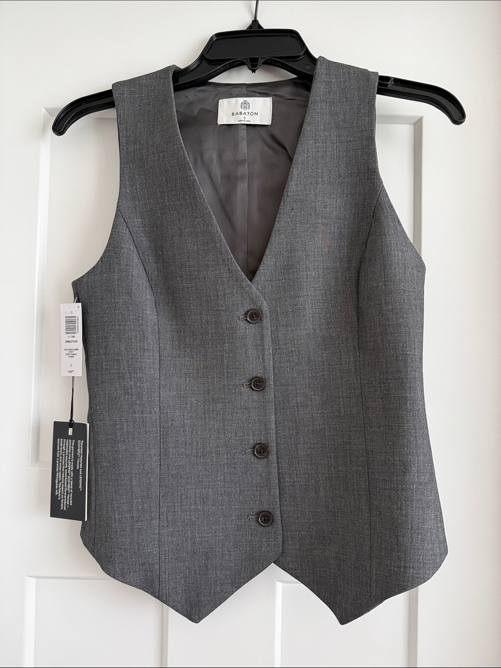 Aritzia babaton director vest tank